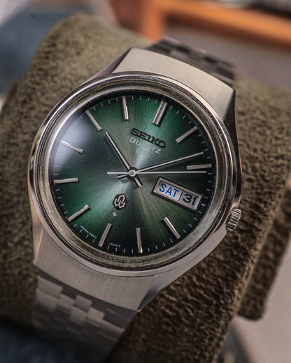 Seiko - Quartz QR Green Racing Stripe - 3863-7020