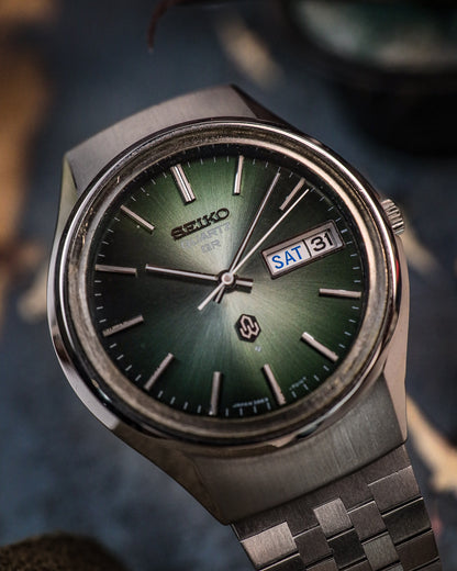 Seiko - Quartz QR Green Racing Stripe - 3863-7020