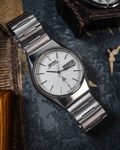Seiko - Lord Quartz Textured Snowflake Dial - 7143-7030