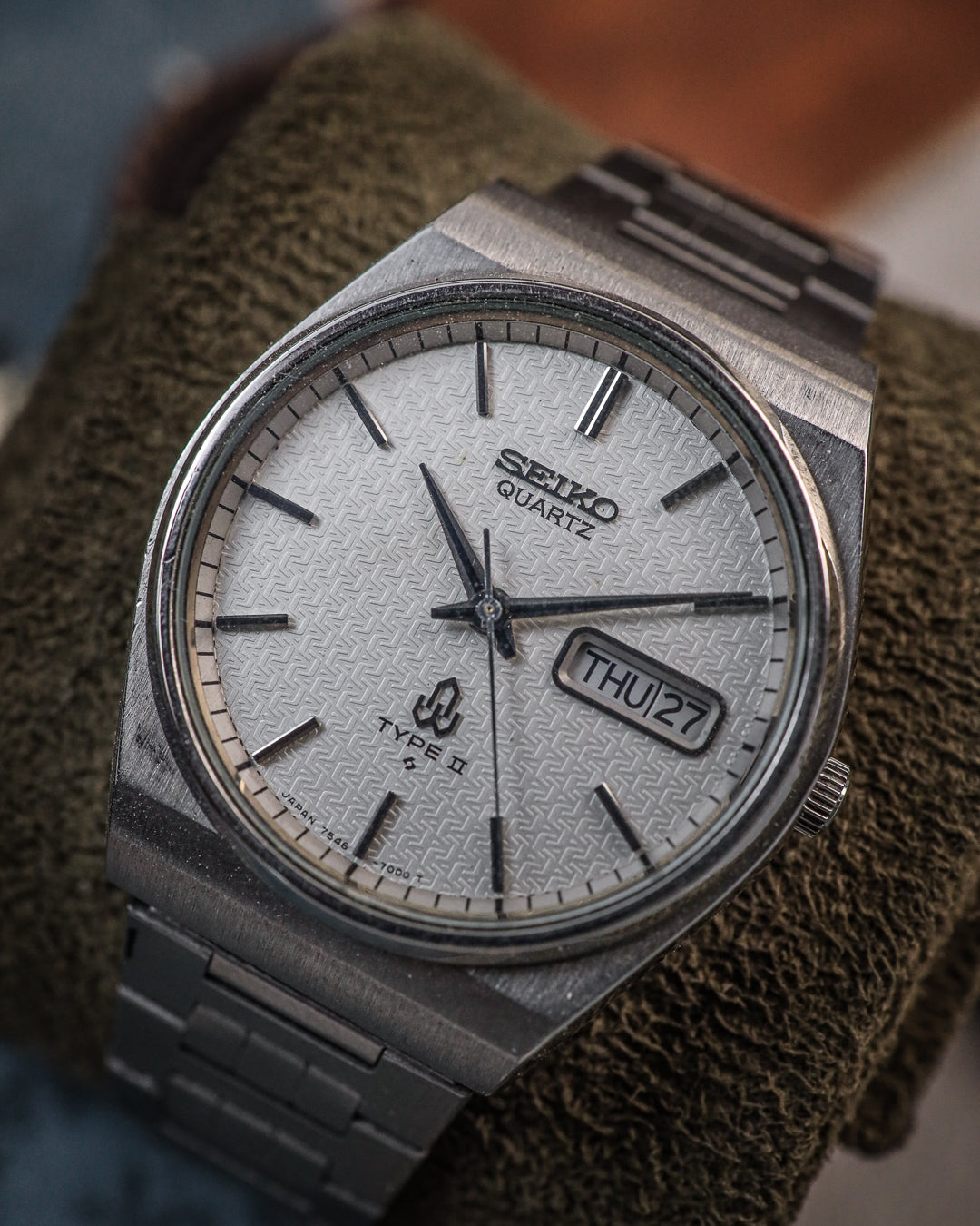 Seiko - Type II Textured Tatami Weave Dial - 7546-7000