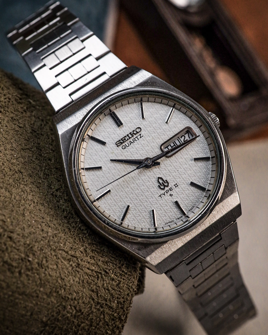 Seiko - Type II Textured Tatami Weave Dial - 7546-7000
