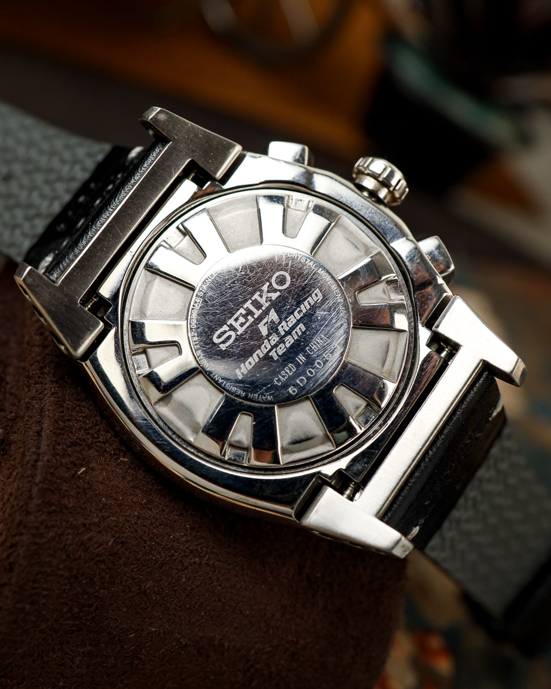 Seiko - Sportura F1 Honda Racing Team Alarm Chronograph - 7T62-0GR0