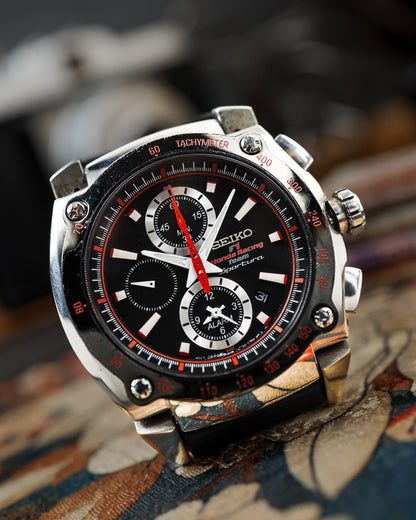 Seiko - Sportura F1 Honda Racing Team Alarm Chronograph - 7T62-0GR0
