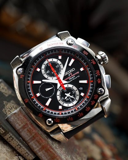 Seiko - Sportura F1 Honda Racing Team Alarm Chronograph - 7T62-0GR0