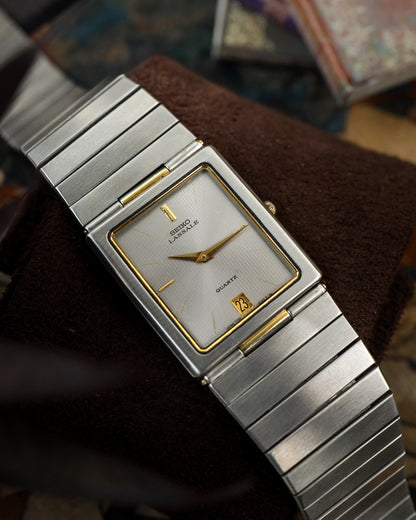 Seiko - Lassale Ultra-Slim Two-Tone Tank - 7759-5009