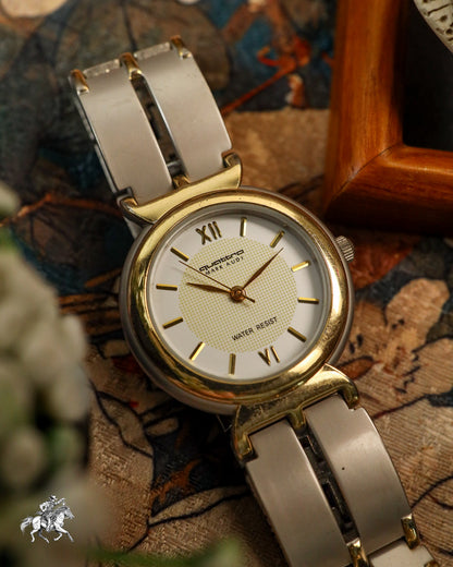 Quattro Mark Audi - Two-Tone Open-Lug Dress Quartz - QMA-9977