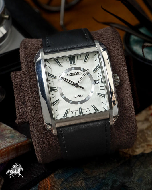 Seiko - Tank Executive Pinstripe Dial - 7N42-0DD0