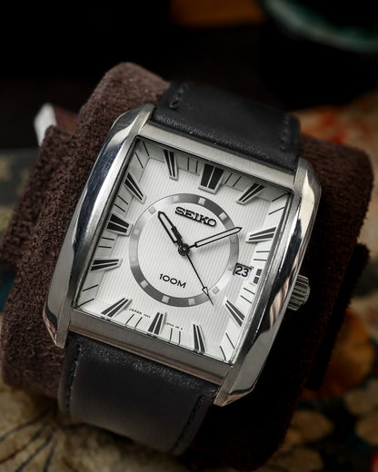 Seiko - Tank Executive Pinstripe Dial - 7N42-0DD0