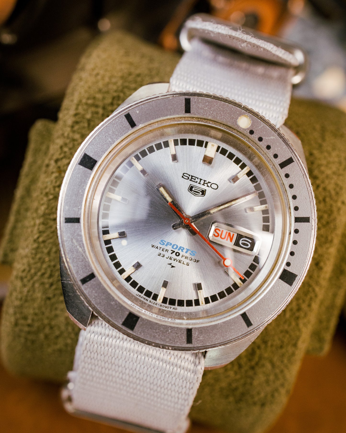 Seiko - 5 Sports - Kamen Rider -  Silver - Ref. 5126-8090