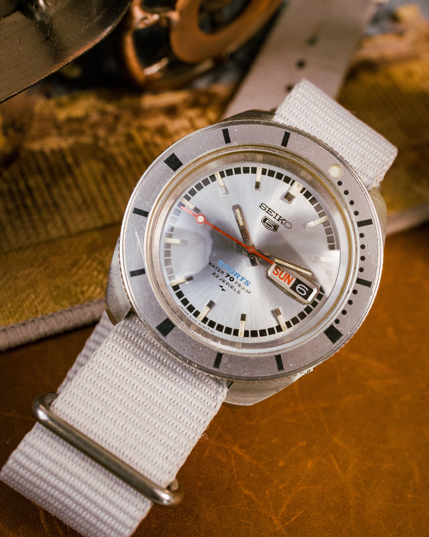 Seiko - 5 Sports - Kamen Rider -  Silver - Ref. 5126-8090