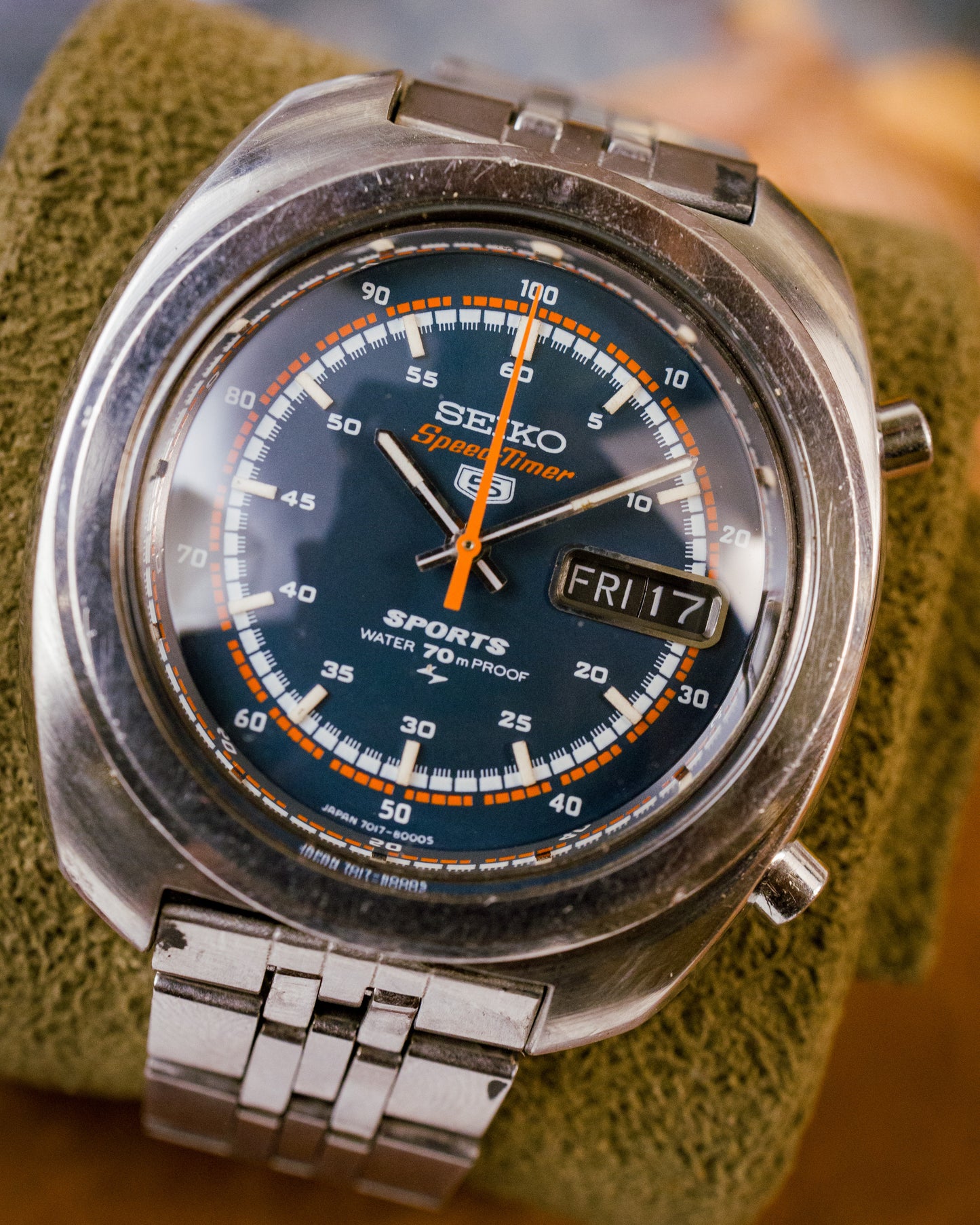 Seiko - 5 Sports Speed-Timer "Eyeless" Chronograph - 7017-8000