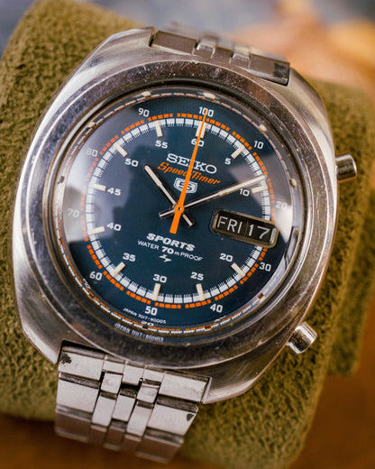 Seiko - 5 Sports Speed-Timer "Eyeless" Chronograph - 7017-8000