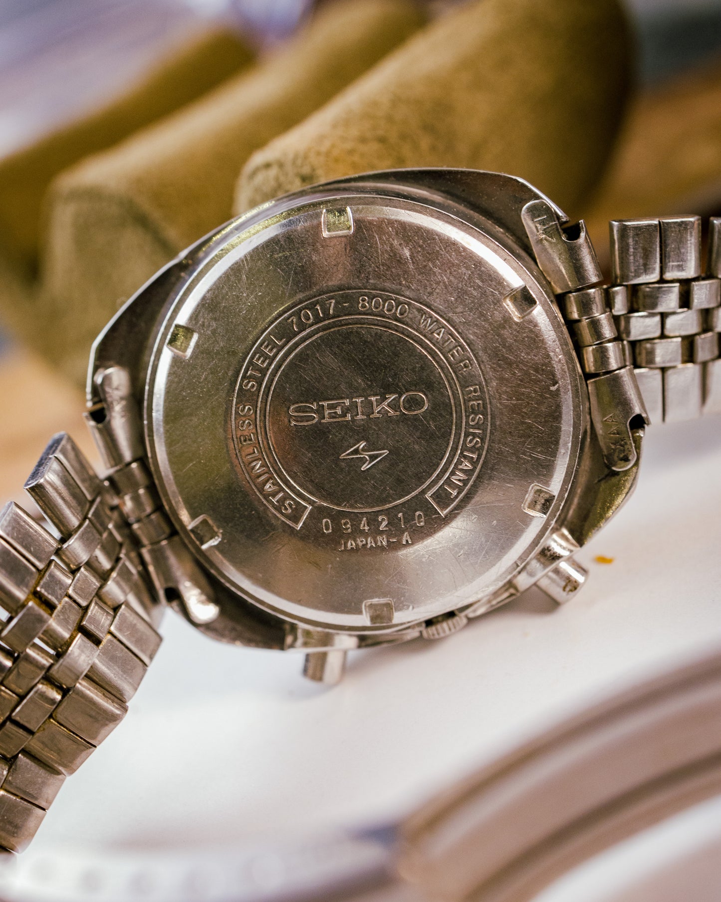 Seiko - 5 Sports Speed-Timer "Eyeless" Chronograph - 7017-8000