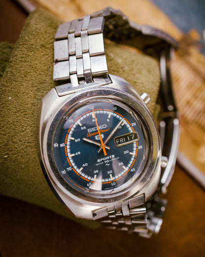 Seiko - 5 Sports Speed-Timer "Eyeless" Chronograph - 7017-8000