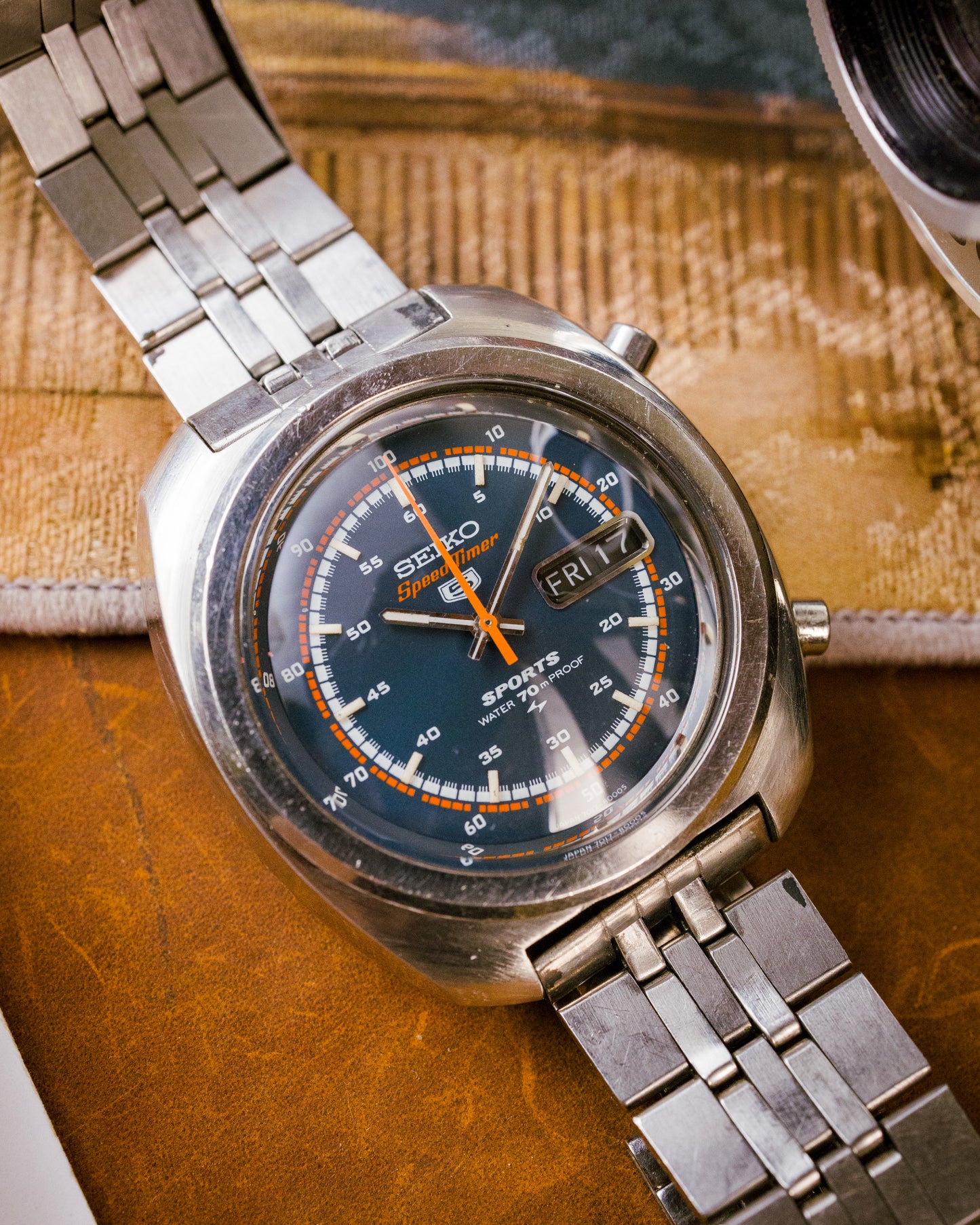 Seiko - 5 Sports Speed-Timer "Eyeless" Chronograph - 7017-8000