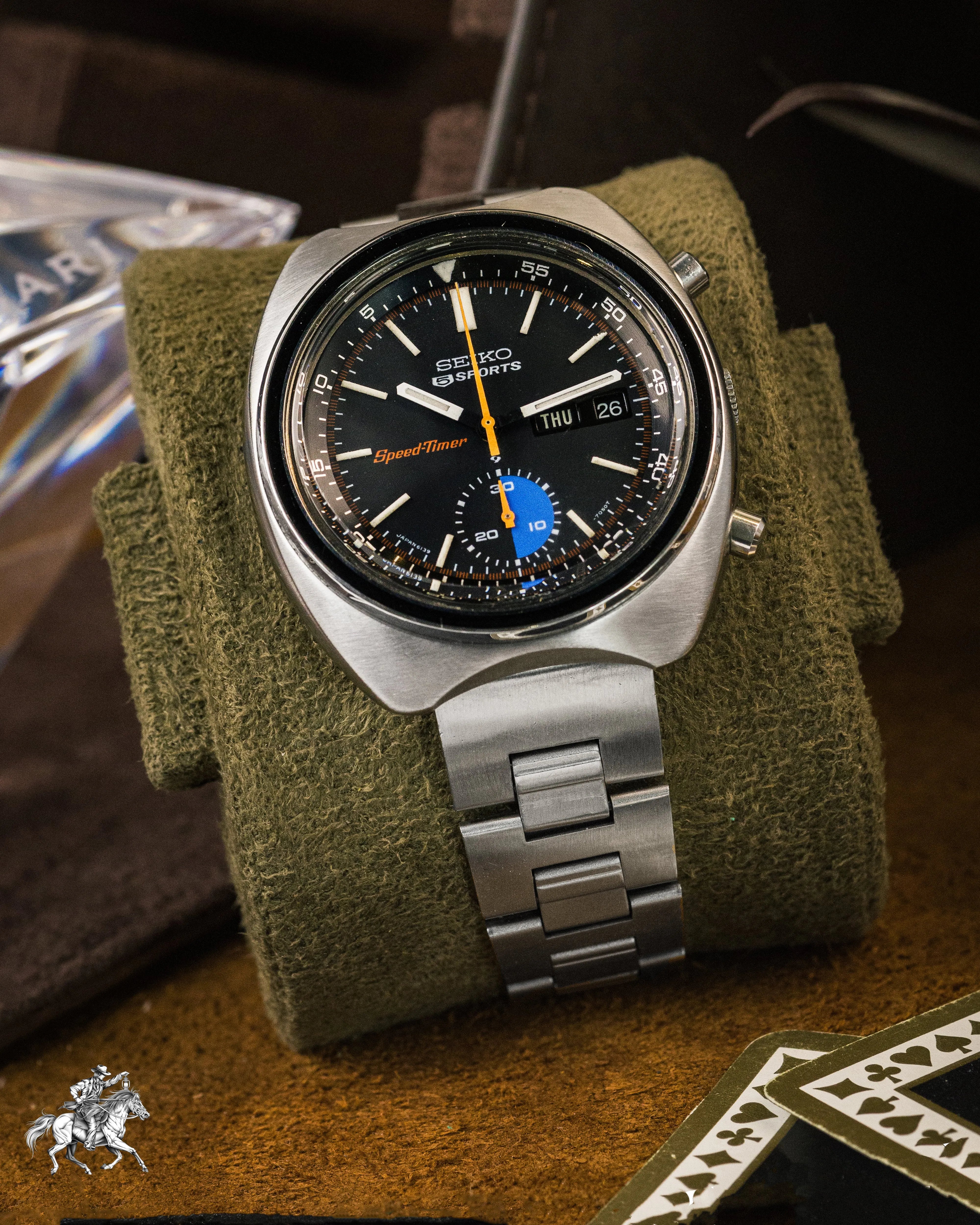 SEIKO スピードタイマー　6139-7020 Seiko 5 Speed Timer - 6139-7020 – Veteran Times Int