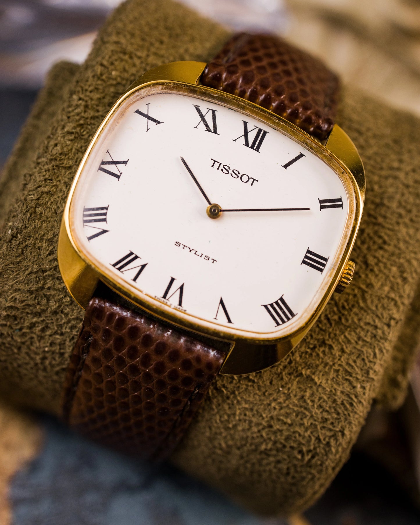 Tissot - Stylist Roman Dial - Cushion Case