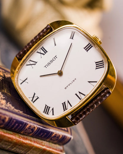 Tissot - Stylist Roman Dial - Cushion Case