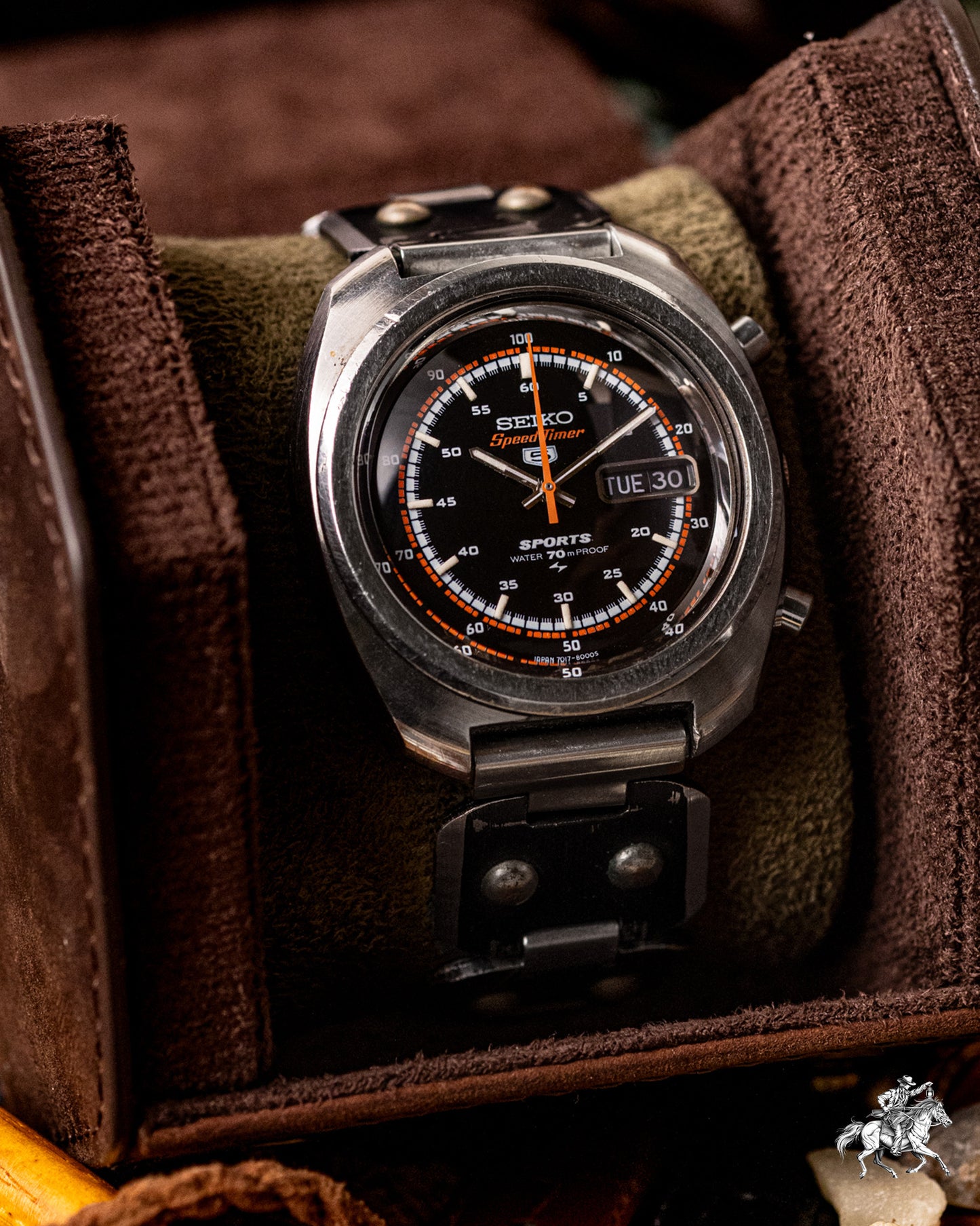 Seiko - SpeedTimer 5 Automatic Chronograph - 7017-8000