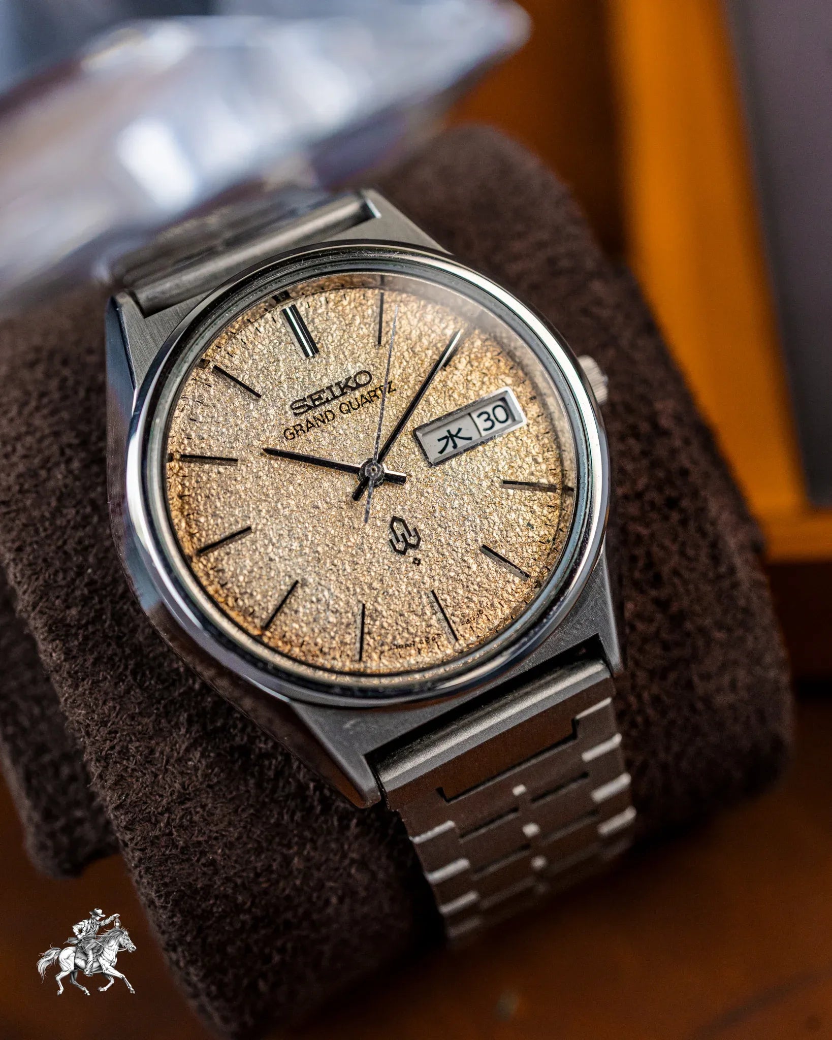 SEIKO GRAND QUARTZ 4843-8041 デイデイト 電池切れ SEIKO GRAND
