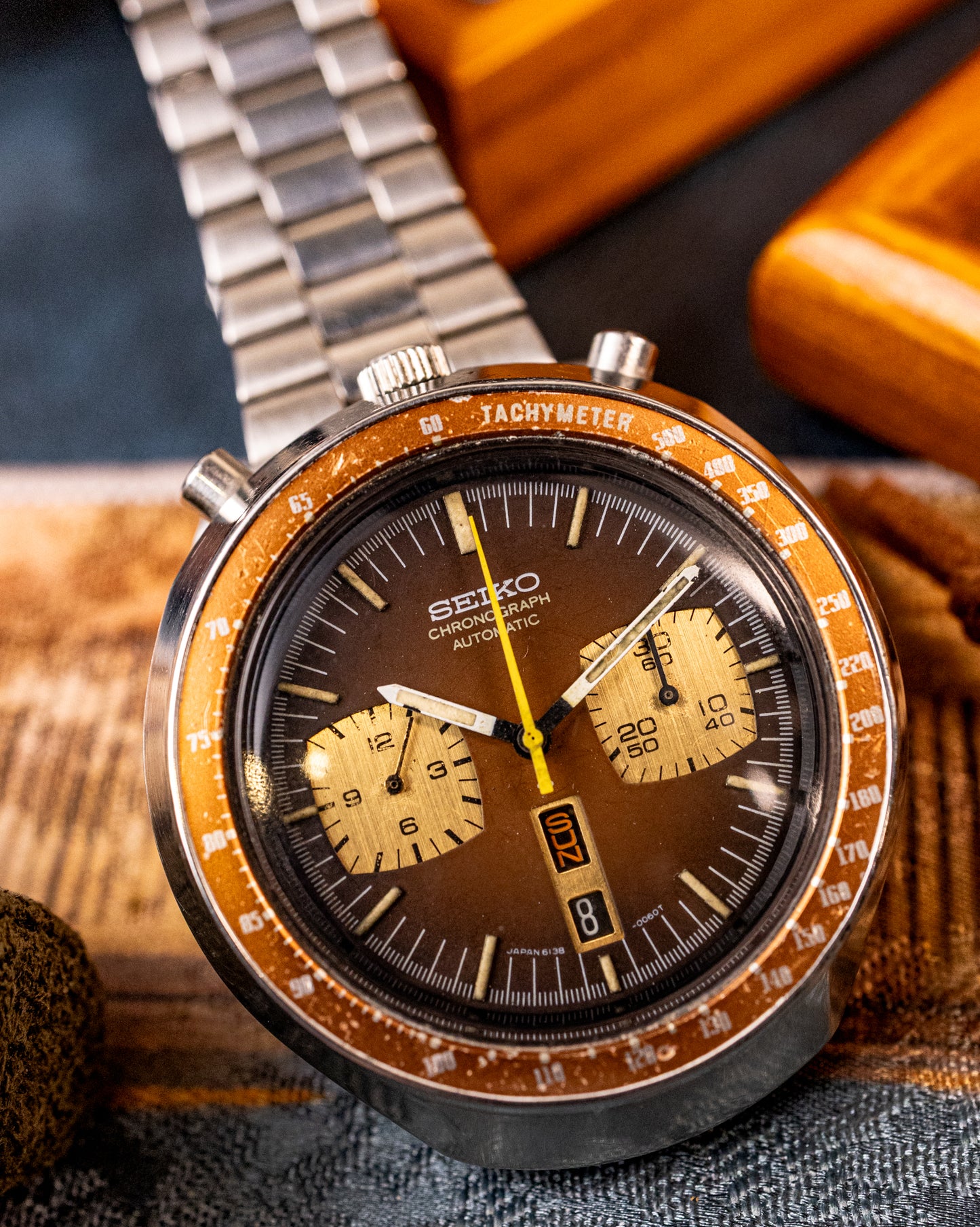 Seiko - "Bullhead" Automatic Chronograph - 6138-0040