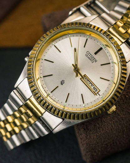 Citizen - CQ Quartz Day-Date - 6100-S28569