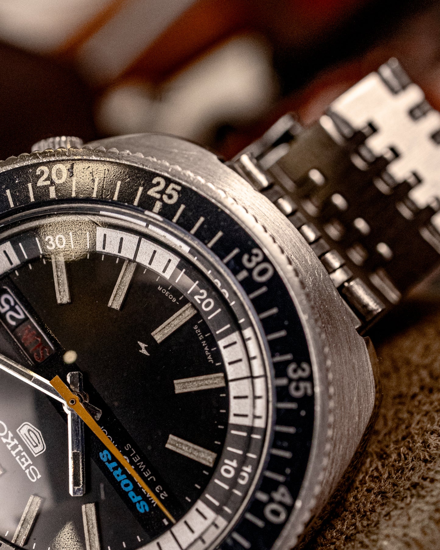 Seiko 5 Sports 23J - 5126-6030 - Double Hurricane -