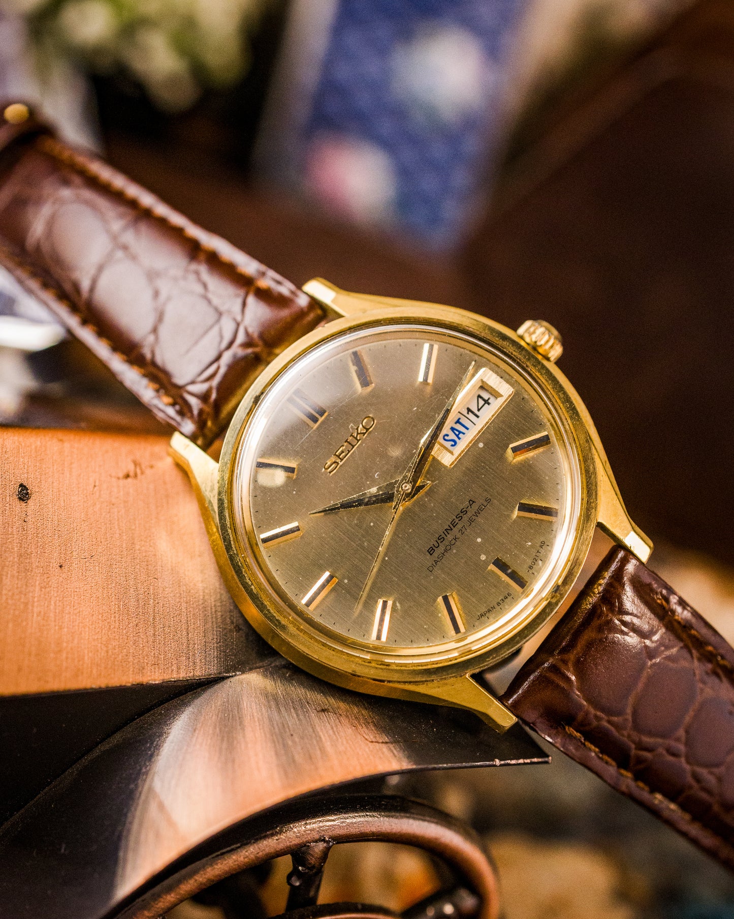 Seiko - Business-A Diashock 27 Jewels - 8346-8000