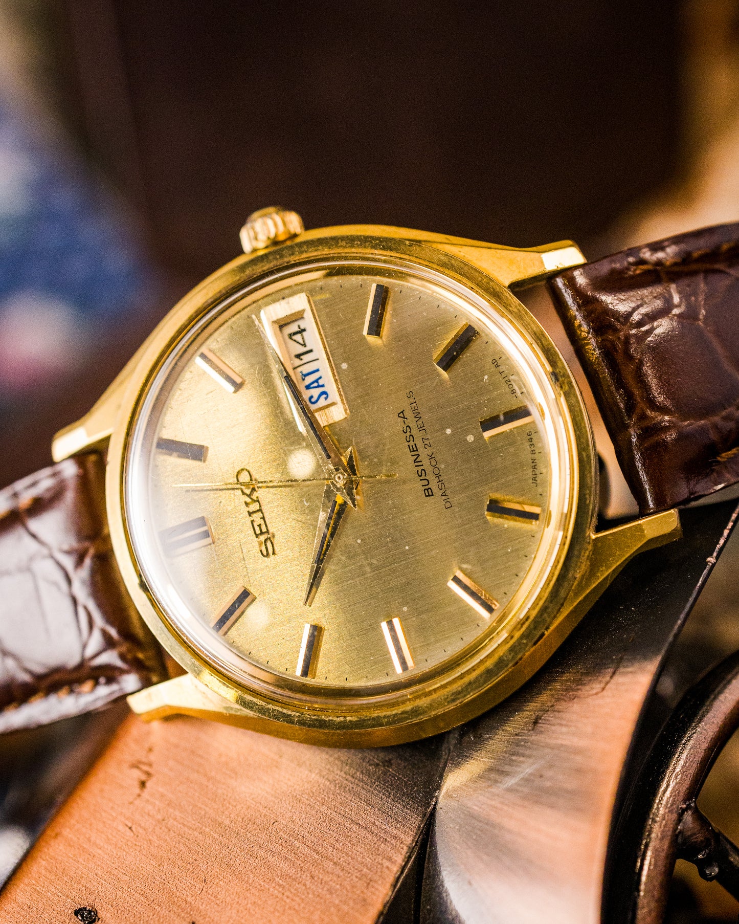 Seiko - Business-A Diashock 27 Jewels - 8346-8000