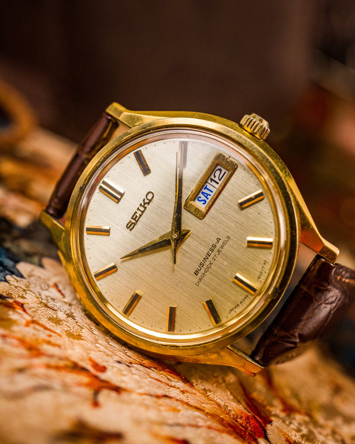 Seiko - Business-A Diashock 27 Jewels - 8346-8000