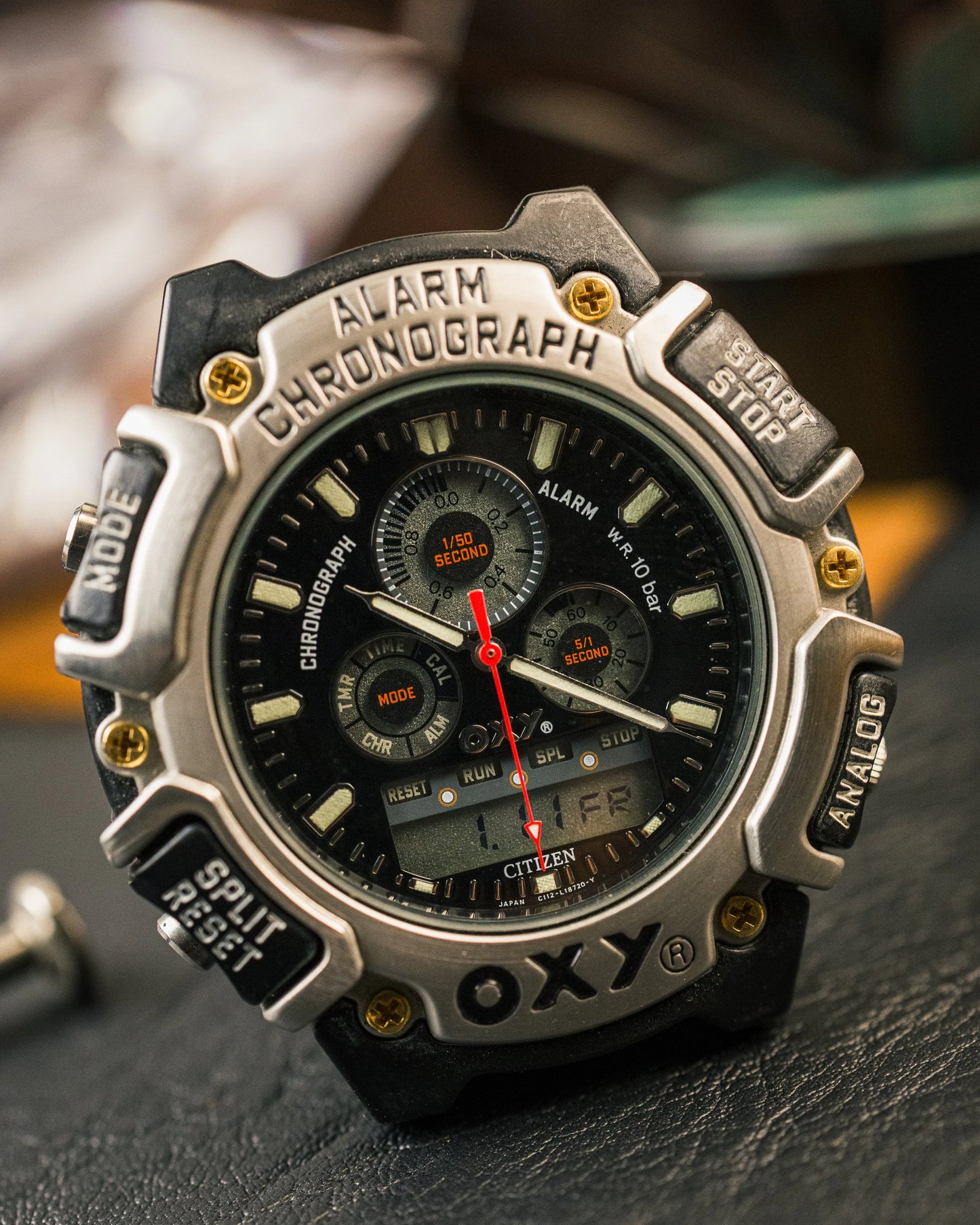 Citizen - OXY Alarm Chronograph - C112-L12031 Y