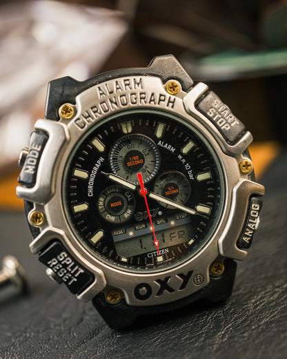 Citizen - OXY Alarm Chronograph - C112-L12031 Y