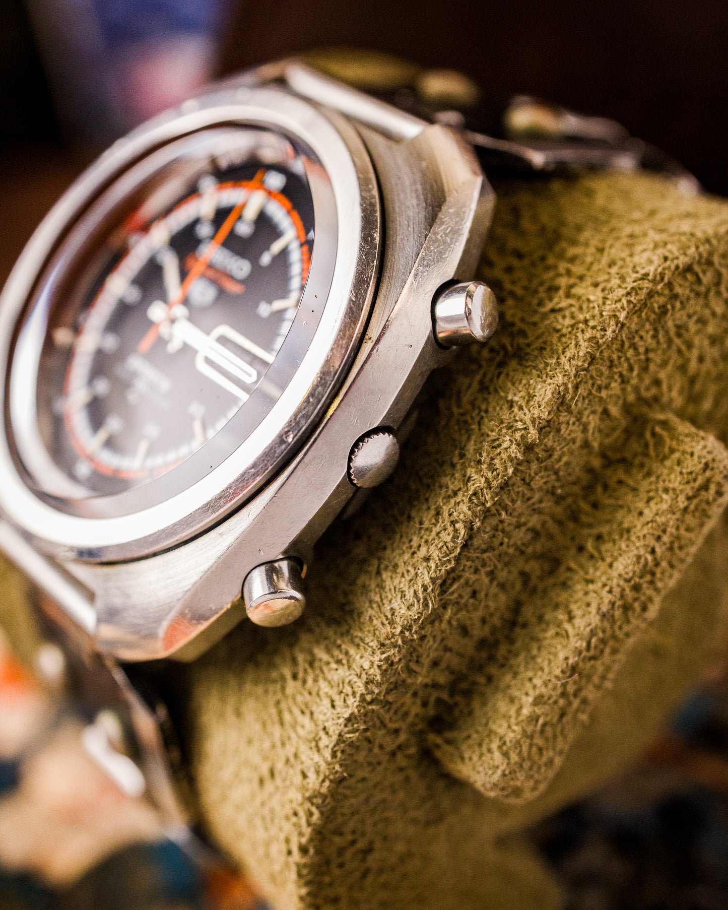 Seiko - SpeedTimer 5 Automatic Chronograph - 7017-8000