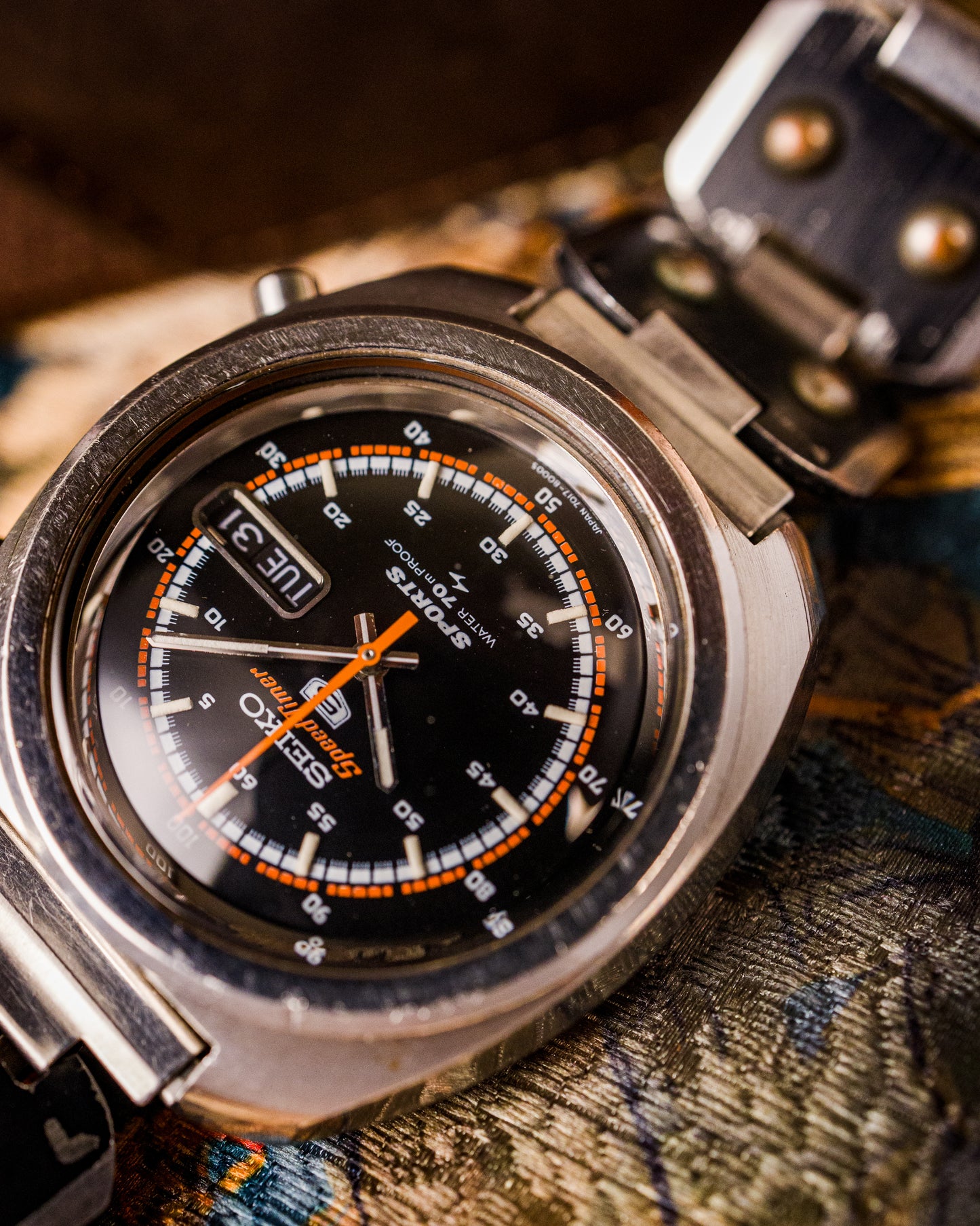 Seiko - SpeedTimer 5 Automatic Chronograph - 7017-8000