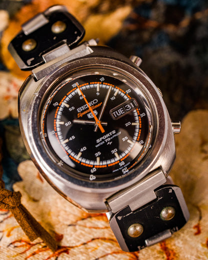 Seiko - SpeedTimer 5 Automatic Chronograph - 7017-8000