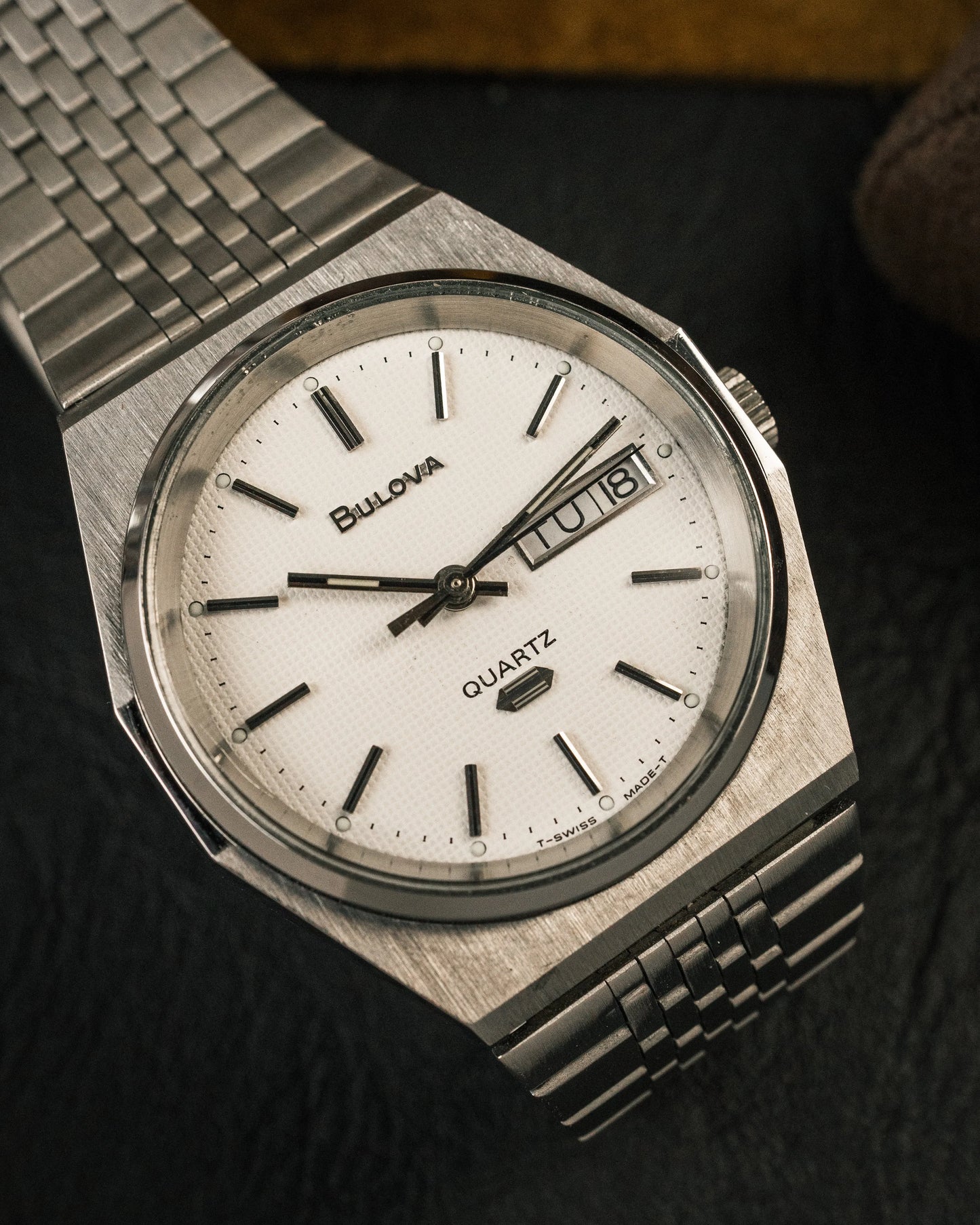 Bulova - Quartz Day-Date - 5-577963