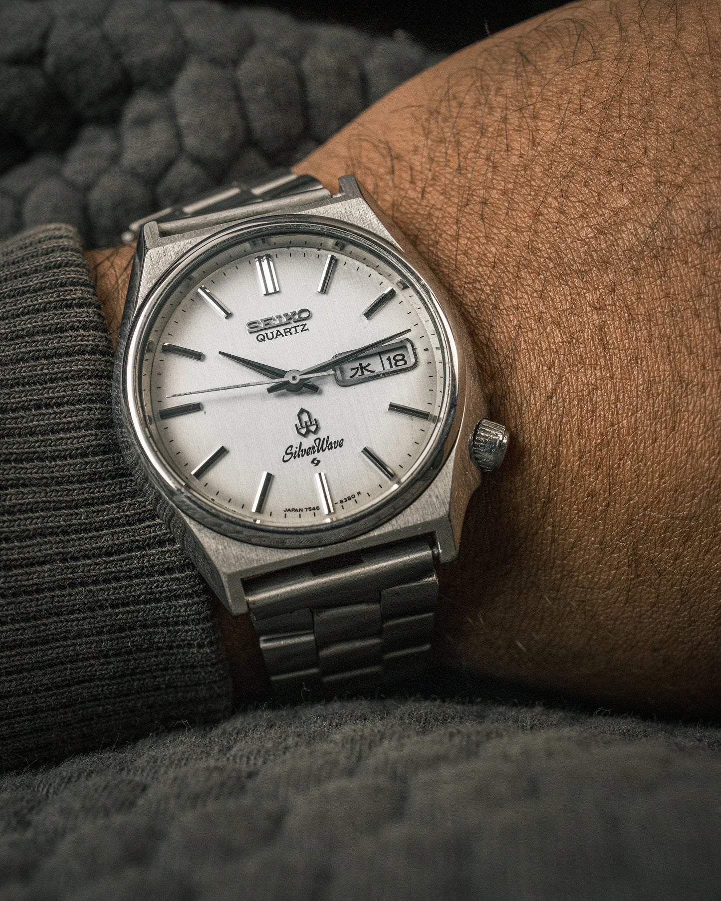 Seiko - SilverWave Day-Date - 7546-8340