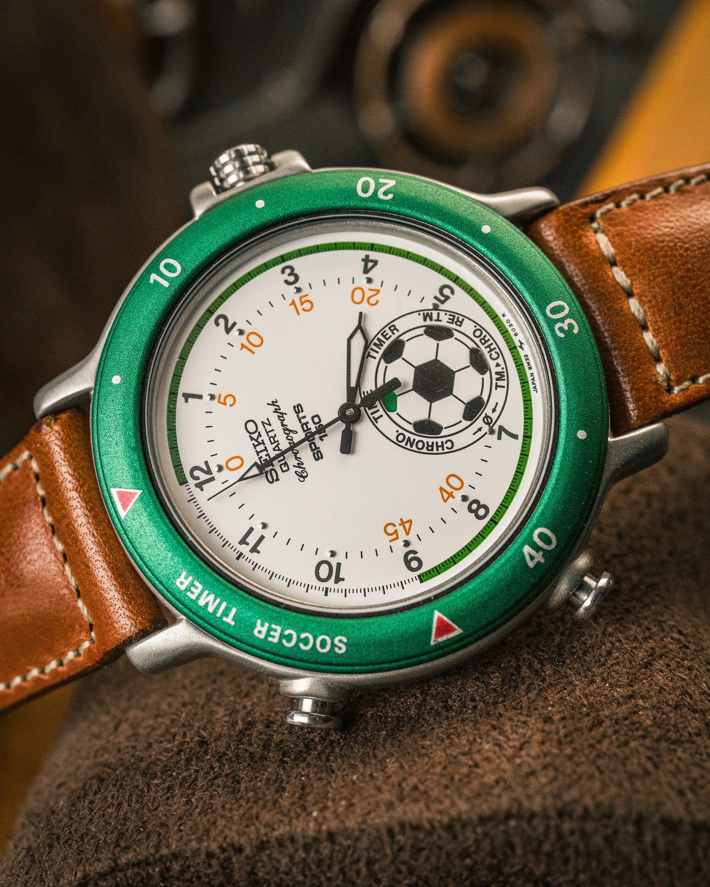 Seiko - Soccer Timer Chronograph - 8M32-8010