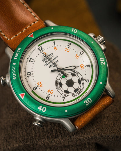Seiko - Soccer Timer Chronograph - 8M32-8010