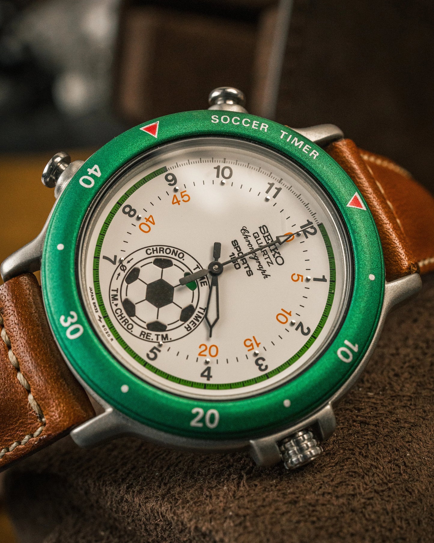 Seiko - Soccer Timer Chronograph - 8M32-8010