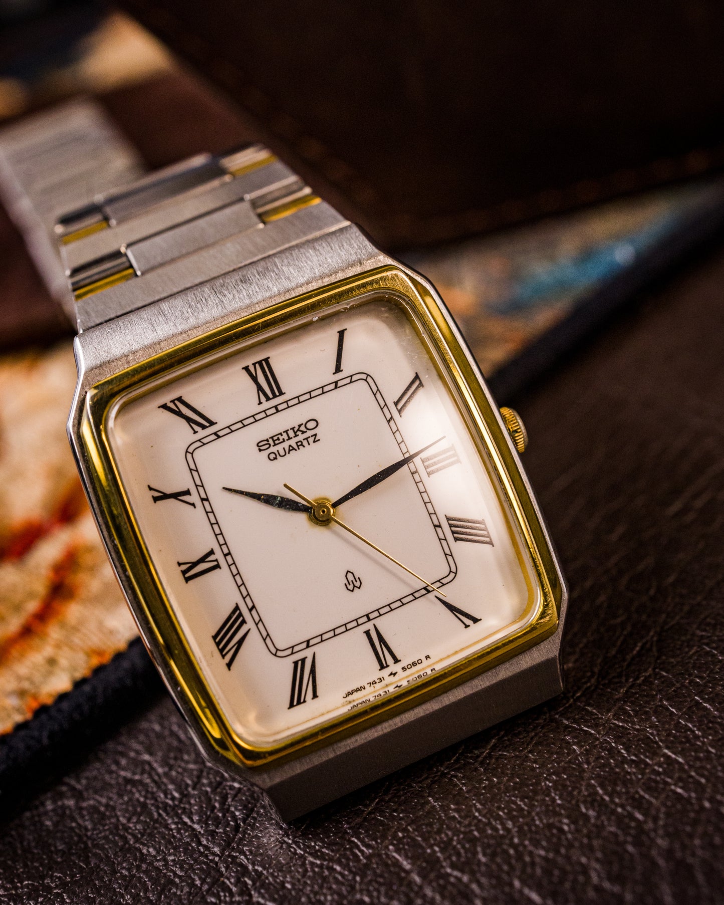 Seiko - Tank Quartz - 7431-5010