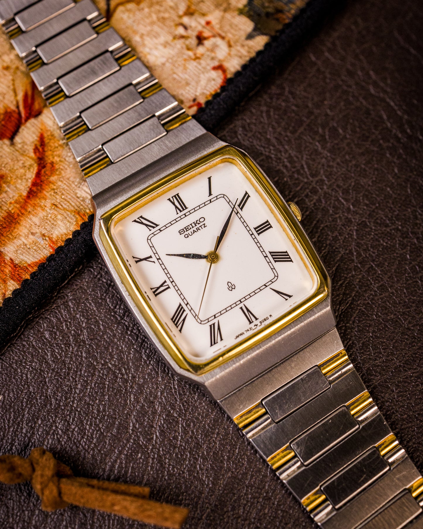 Seiko - Tank Quartz - 7431-5010