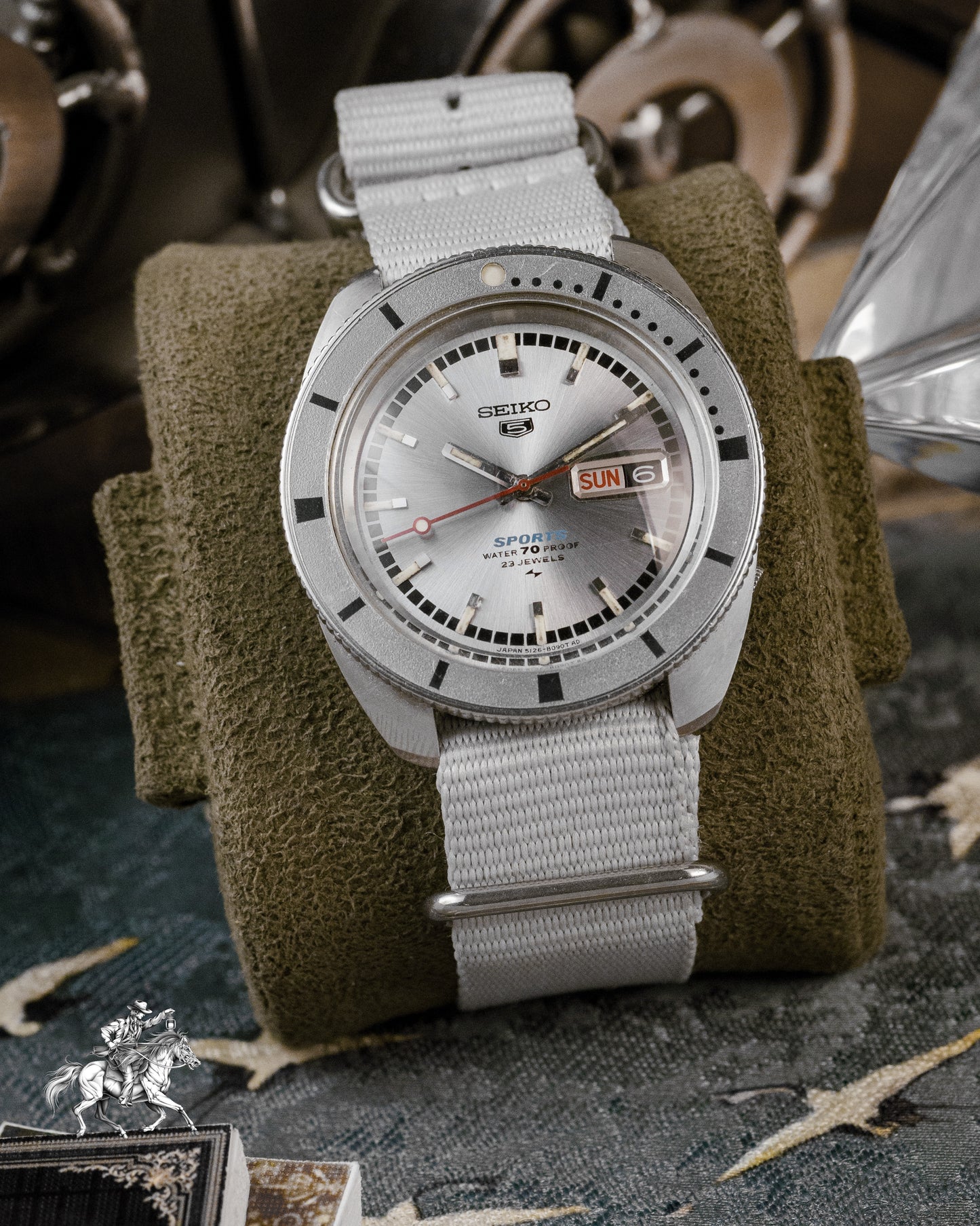 Seiko - 5 Sports - Kamen Rider -  Silver - Ref. 5126-8090
