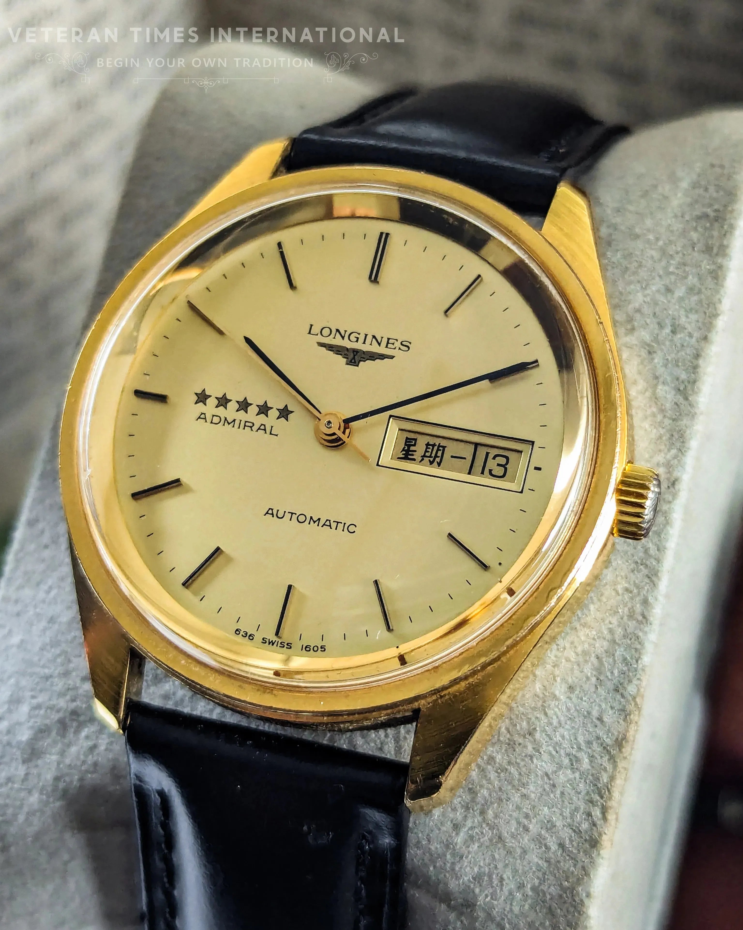 Longines admiral vintage hotsell