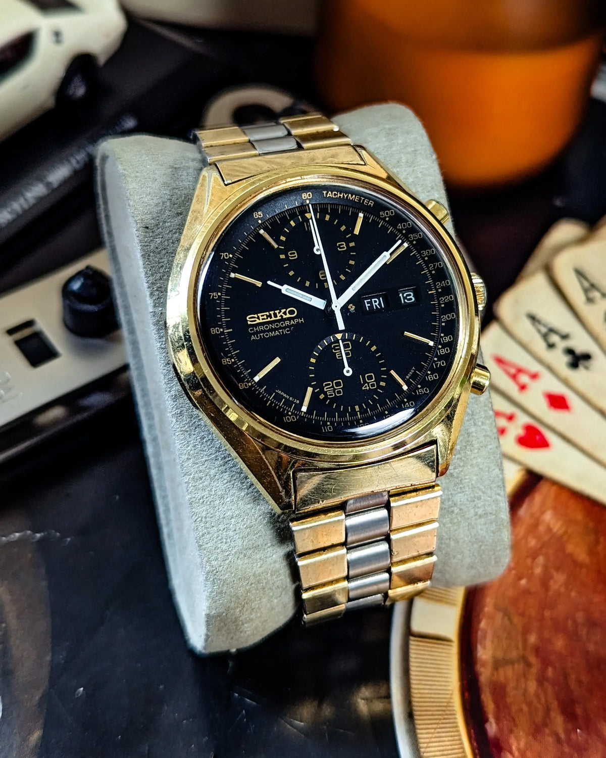 Seiko Black Panda GP - 6138-8020 – Veteran Times Int