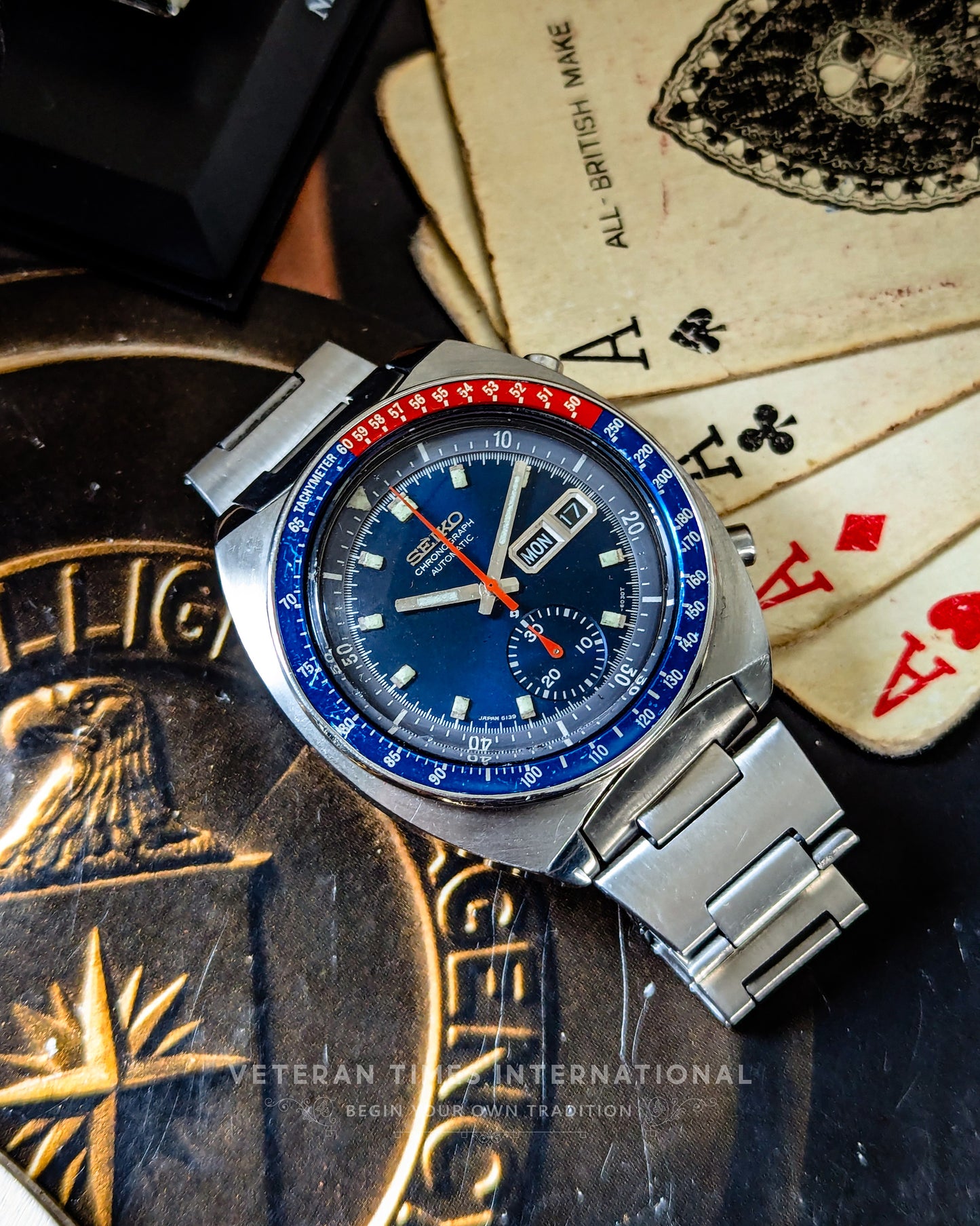 Seiko Pogue Automatic Chronographh-6139-6002