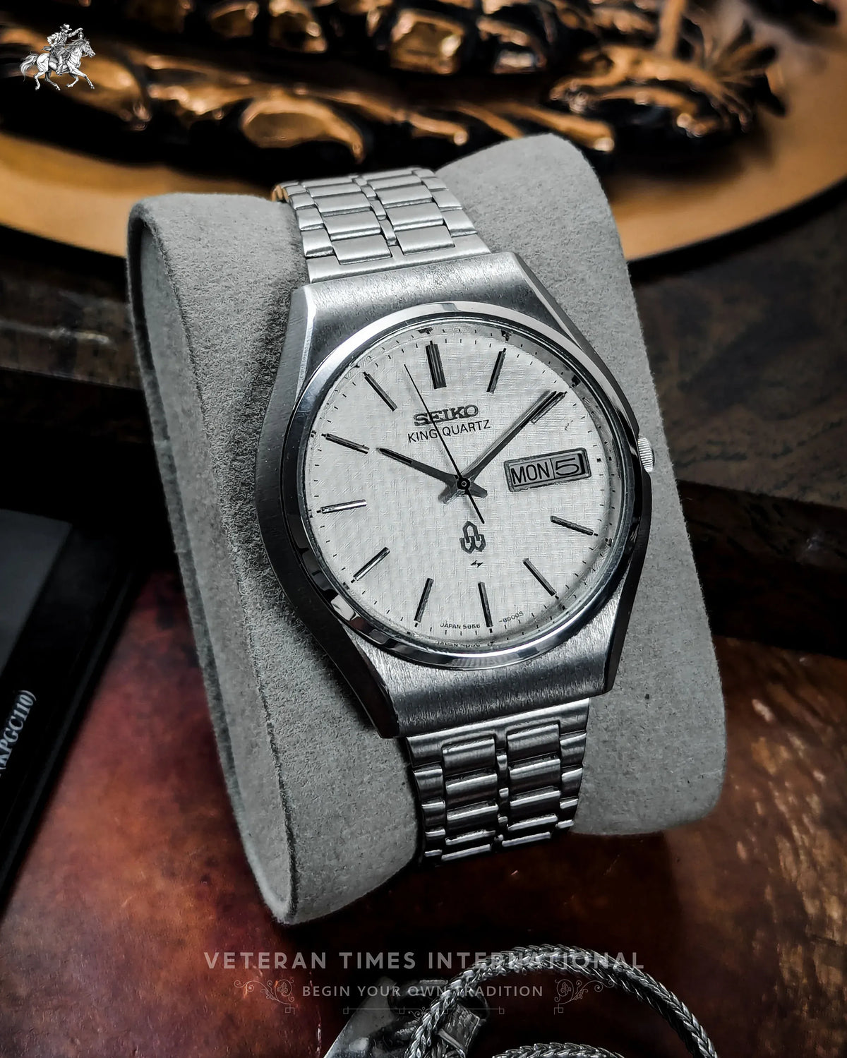SEIKO King Quartz - 5856-8000 – Veteran Times Int