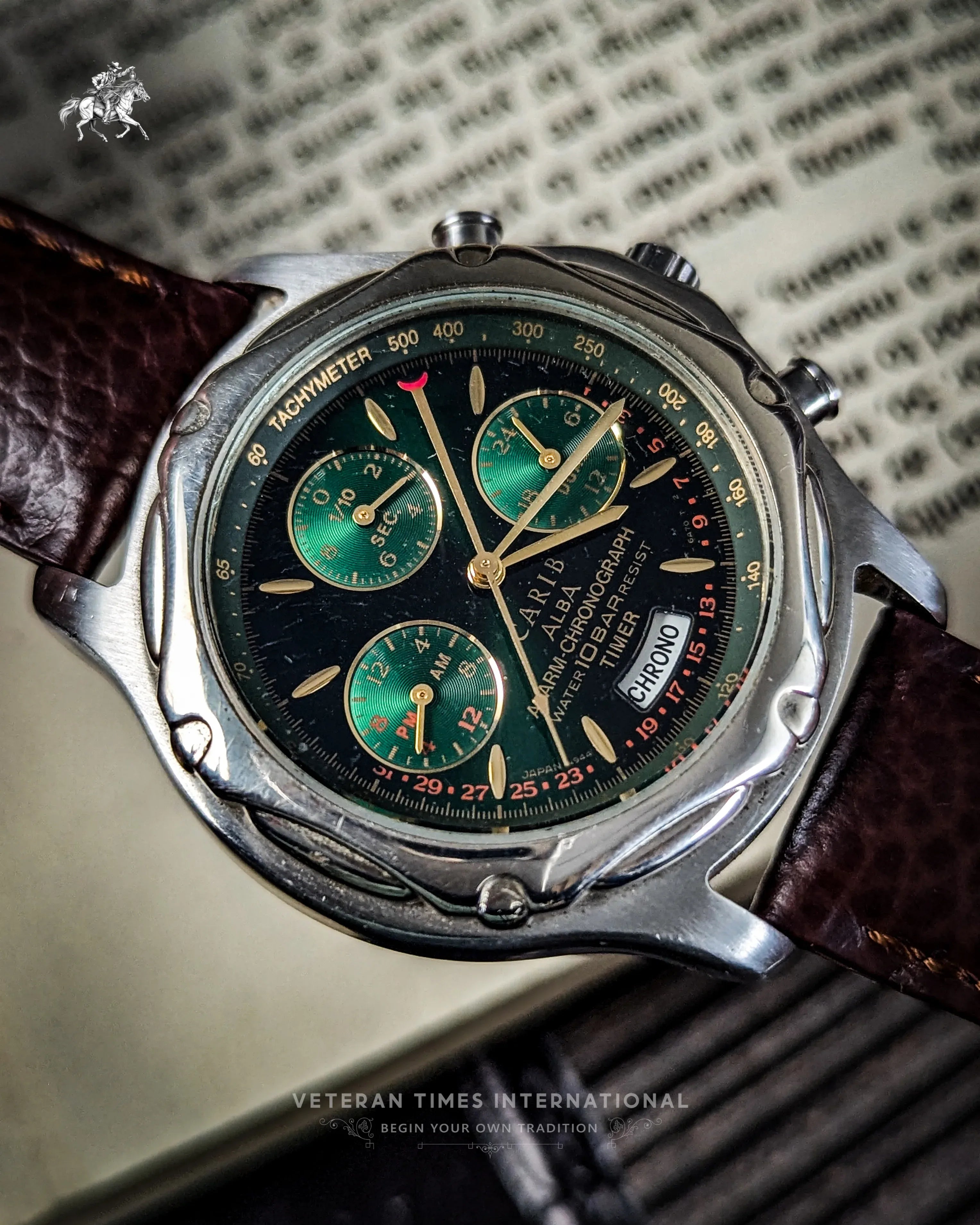Seiko Carib Alba - N944-6A40 – Veteran Times Int