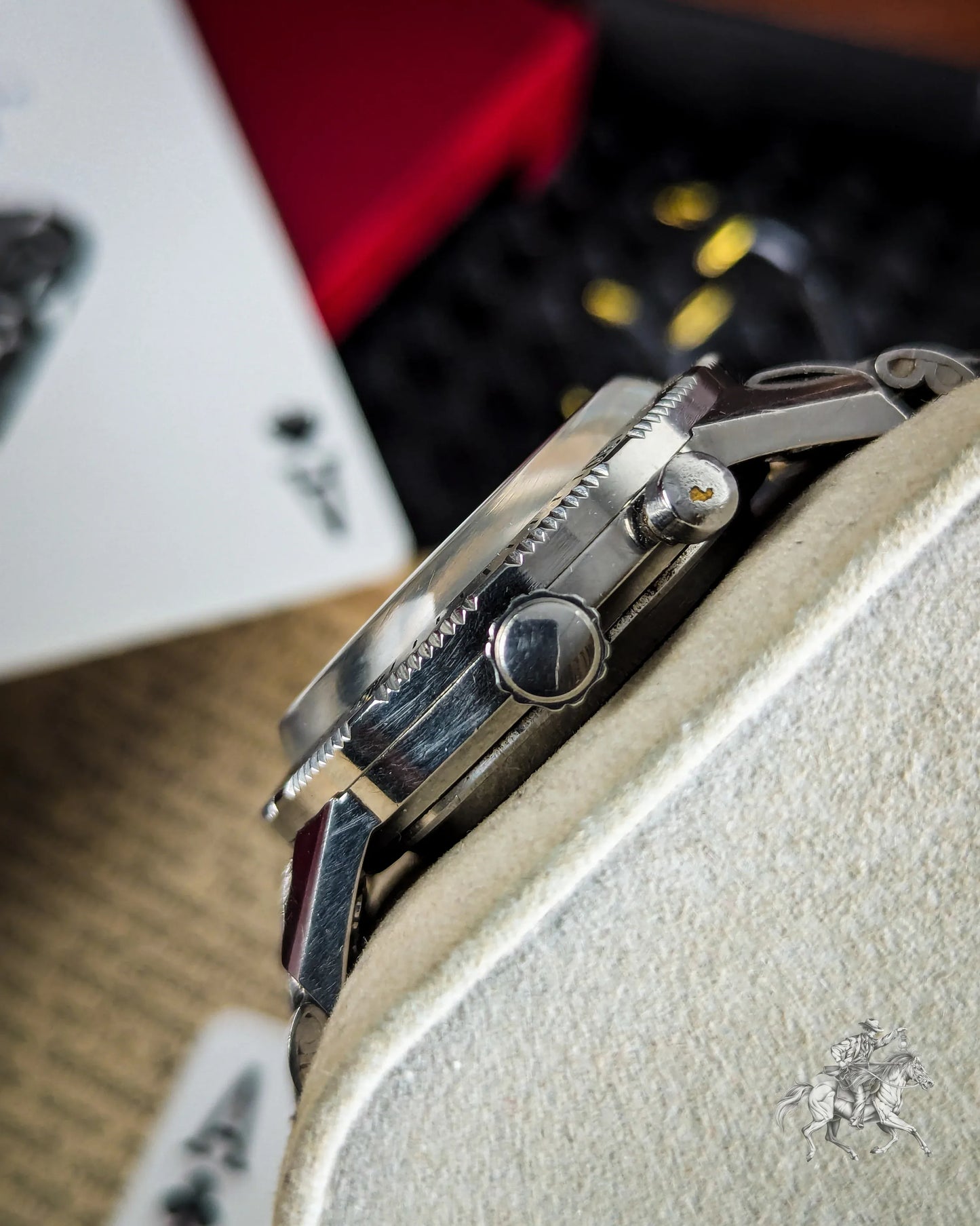 Seiko Mono Pusher Chronograph - 5717-8990