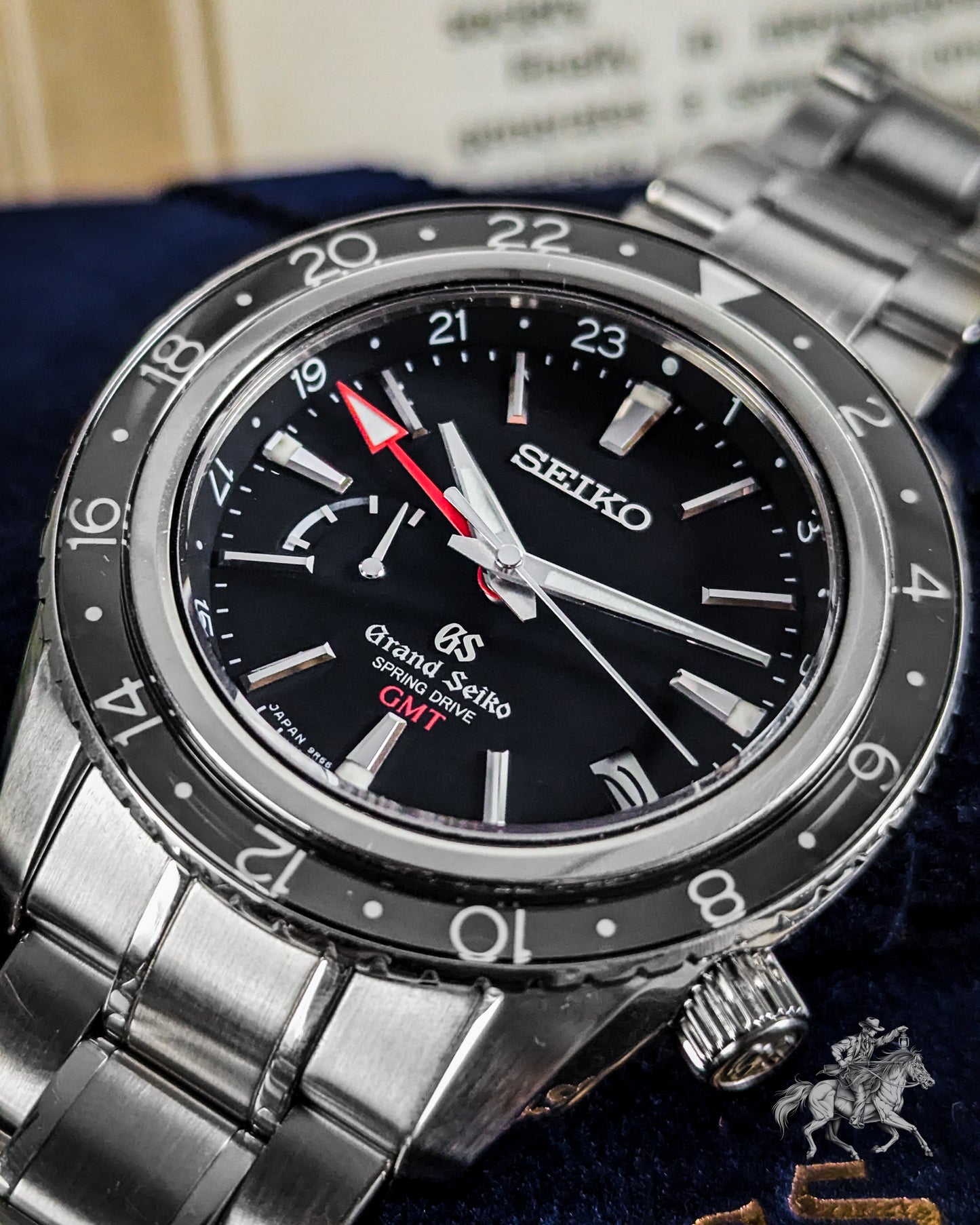Grand Seiko Spring Drive GMT - 9R66-0AA0 - Full Set